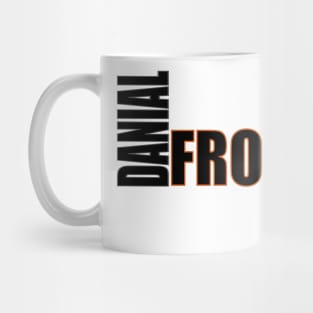 Danial Frost '23 black text Mug